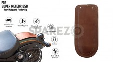 For Royal Enfield Super Meteor 650 Tan Brown Rear Mudguard Fender Bip